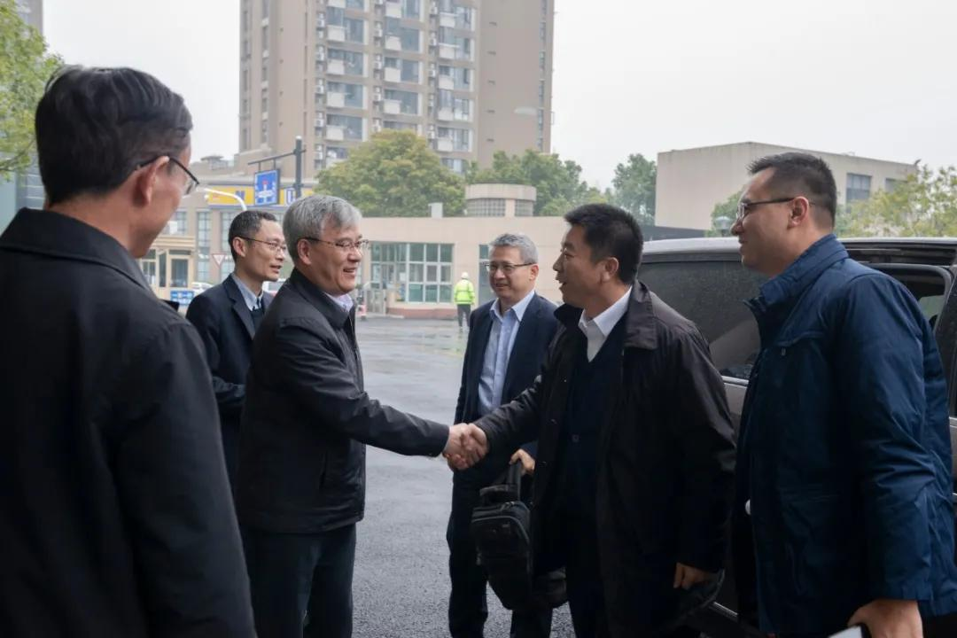 上海证券交易所总经理蔡建春一行来访十大网赌靠谱网址平台技术